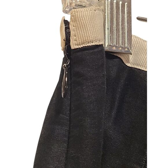 Ann Taylor Loft Beaded Floral Batik B&W Cotton Skirt Tassel Pompom Trim | 12 GUC - Picture 6 of 13